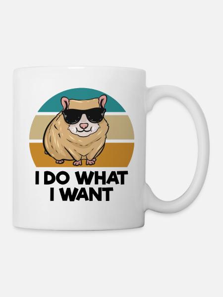 Hamster - Tasse - Weiß
