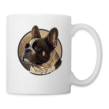 Français Bulldog - Mug blanc - blanc - Droite