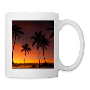 Beautiful Sunsets: Beauty of Nature on Display - Mug - white - Right