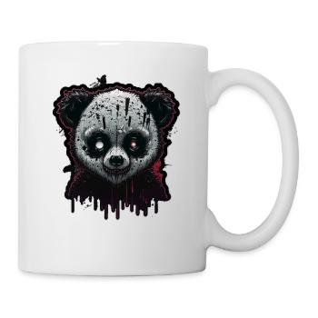 Panda effrayant - Mug blanc - blanc - Droite