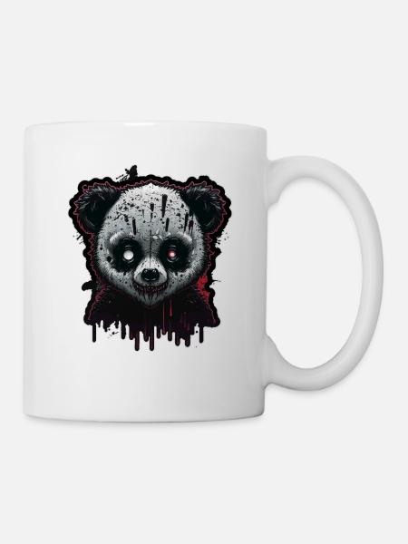 Spooky Panda - Tasse - Weiß