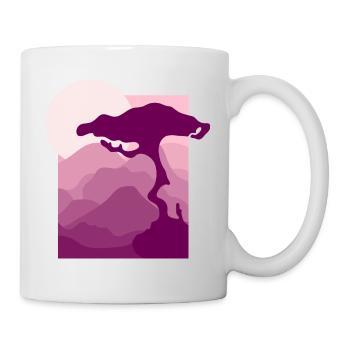 Bonsaï - Mug blanc - blanc - Droite