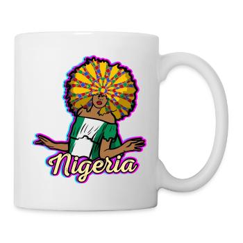 Nigeria Nigerian Africa Flag Pride I Gift - Mug - white - Right