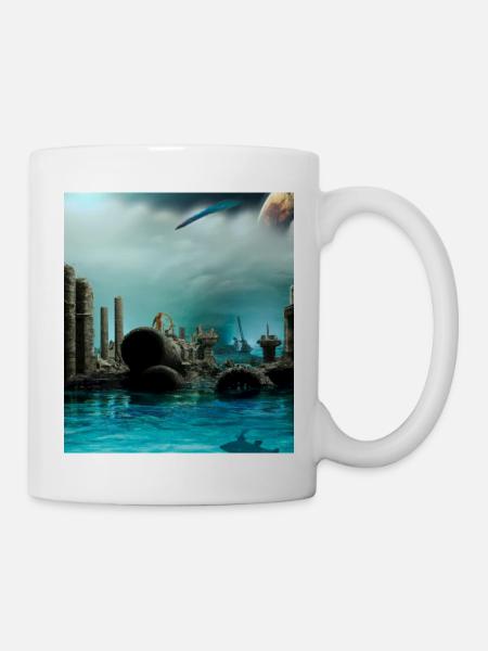 Water ruin - Mug - white