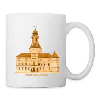 Jever Schloss Friesland Niedersachsen Nordsee - Tasse - Weiß - Rechts