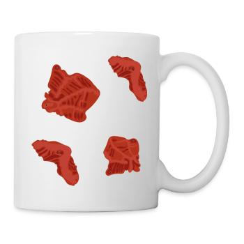 Boulder Griffe wie Korallen - Tasse - Weiß - Rechts