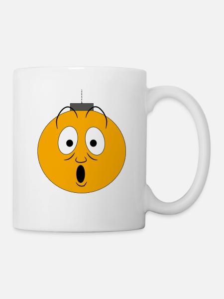 Ballstaunen - Tasse - Weiß
