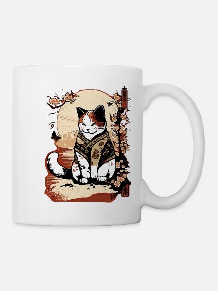 neko neko3 - Mug blanc - blanc