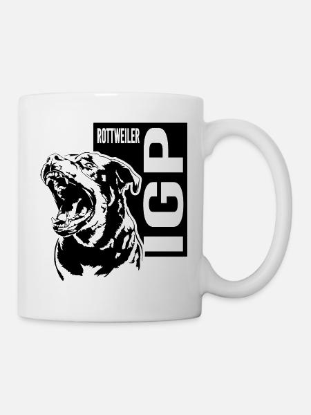 IGP Rottweiler Dog Sport Dog Dogs Wilsigns - Mug - white