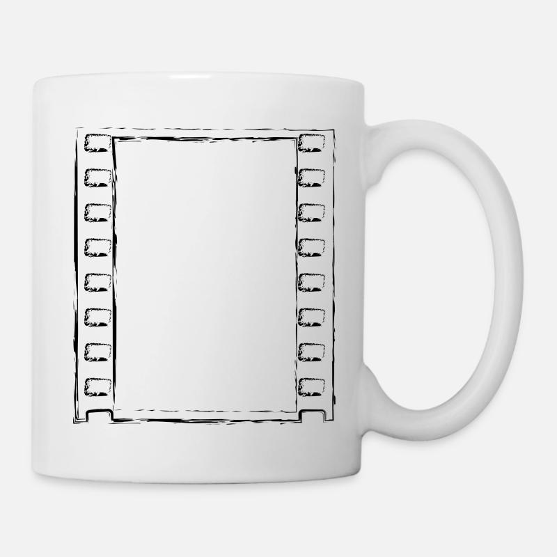 Cadre de livre illustré - Mug blanc - blanc