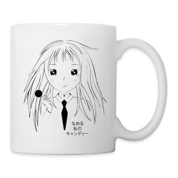 lickmycandy - Tasse - Weiß - Rechts