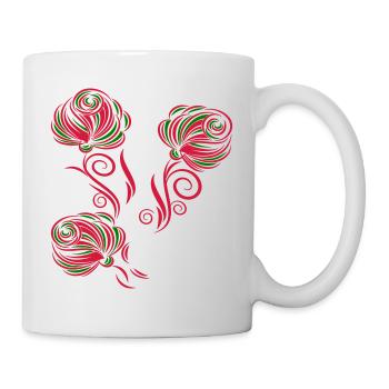 Roses, Garden - Mug - white - Right