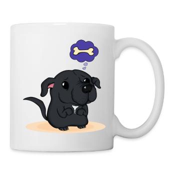 Staffy - Tasse - Weiß - Rechts