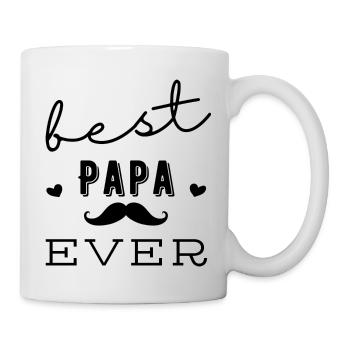 Papa Ultime - Un Clin d'œil aux Papas Inégalables - Mug blanc - blanc - Droite