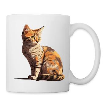 CAT - Tasse - Weiß - Rechts