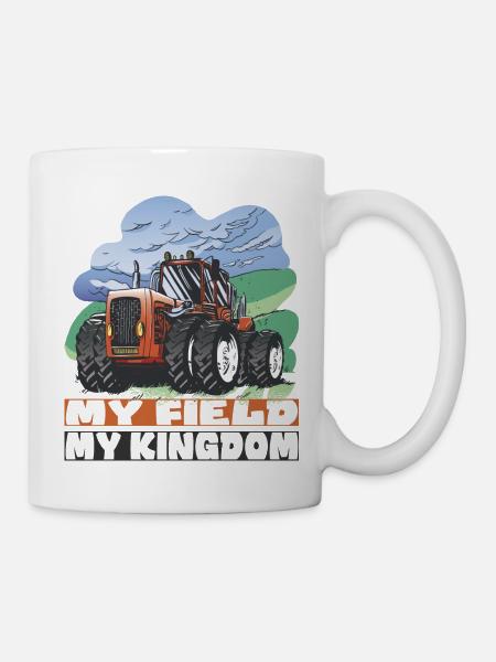 My field my kingdom - Mug - white