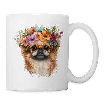 Cute Pekingesis - Mug - white - Right
