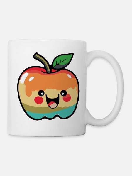Apple Comic - Mug - white
