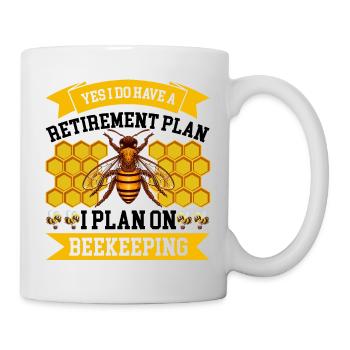Beekeeping Beekeeping Course Beekeepers' Association Honey Bee Beekeepers - Mug - white - Right