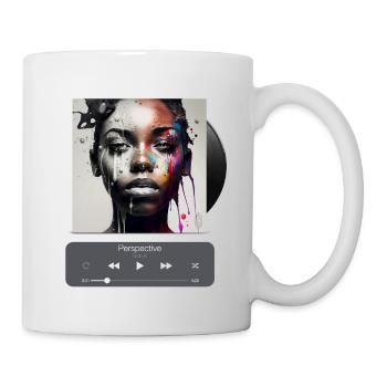 Perspective, Album cover, Art of music, AI shirts - Tasse - Weiß - Rechts