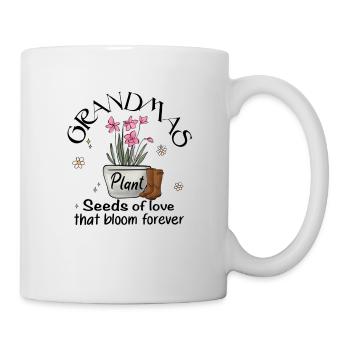 Oma Geschenkidee Garten Liebe - Tasse - Weiß - Rechts