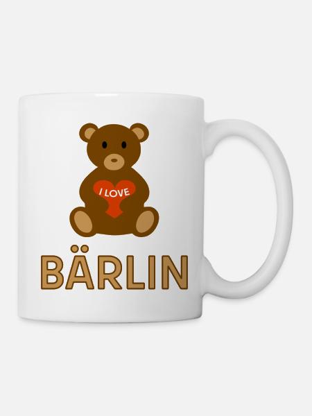I love Bärlin - Tasse - Weiß