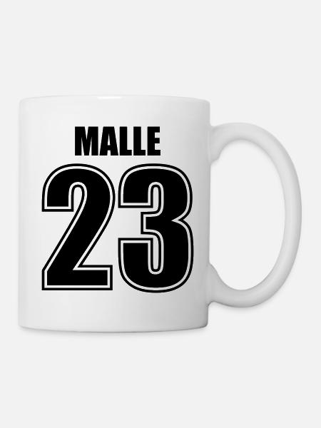 Malle 23 - Mug blanc - blanc