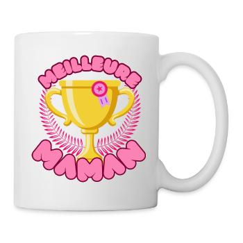 meilleure maman - Mug blanc - blanc - Droite