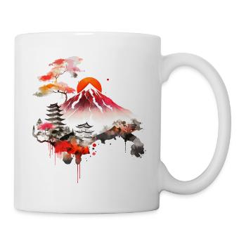 Japan - Tasse - Weiß - Rechts