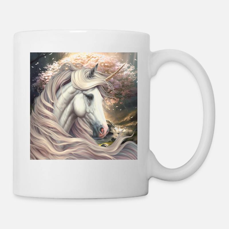 Einhorn einfach zum Verlieben - Tasse - Weiß