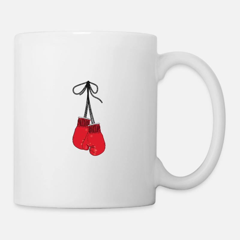 je peux pas j'ai BOXE BEST-SELLER 🌟🌟 - Mug blanc - blanc