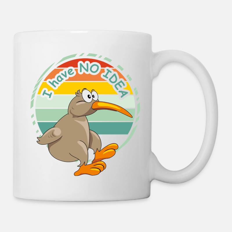 Keine Ahnung - Tasse - Weiß