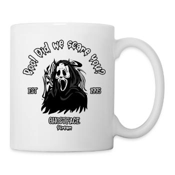 Boo! Did we scare you - Ghostface - Tasse - Weiß - Rechts