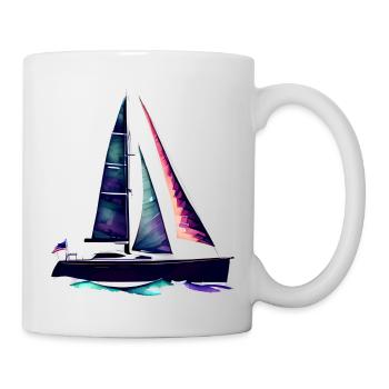 Sailboat Sailor Sailing Sailing Ship Sailing - Mug - white - Right