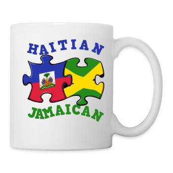 Haiti Haitian Jamaica Combination I Gift - Mug - white - Right