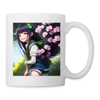 Anime Cutie - Tasse - Weiß - Rechts
