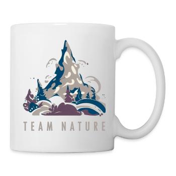 Équipe Nature - Mug blanc - blanc - Droite