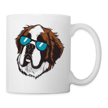 St. Bernard Dog The Explorer - Mug - white - Right