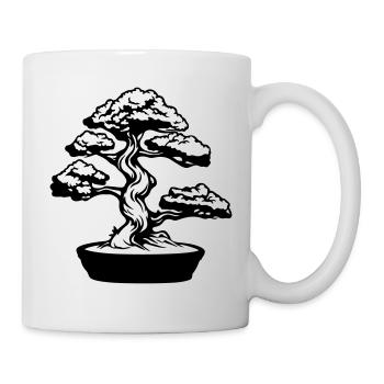 Tree Bonsai Symbol - Mug - white - Right