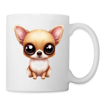 Chihuahua Cuddles - Mug - white - Right