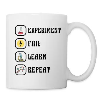 Wissenschaft Physik Chemie Experiment - Tasse - Weiß - Rechts