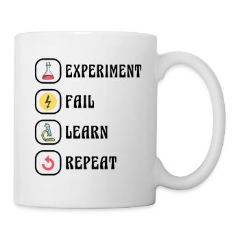 Wissenschaft Physik Chemie Experiment - Tasse - Weiß - Rechts