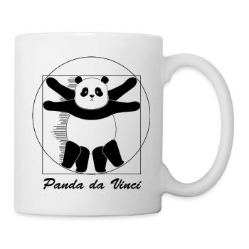 Panda da vinci - Mug blanc - blanc - Droite