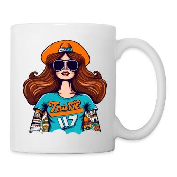 Marie Hippie - Tasse - Weiß - Rechts
