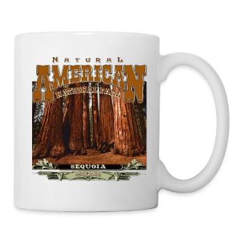 Sequoia Nationalpark Kalifornien - Tasse - Weiß - Rechts