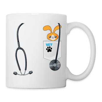 School Career Day Outfit Veterinarian Costume - Mug - white - Right