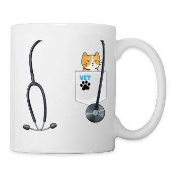 Veterinarian Costume for Boys Career Day Outfit - Mug - white - Right