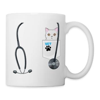 Future Veterinarian Costume School Carrer Day - Mug - white - Right