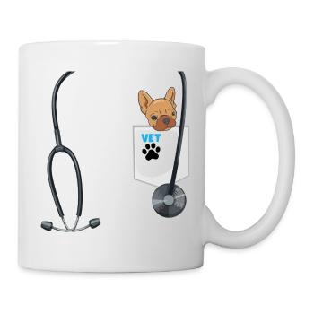Veterinarian Costume School Career Day Outfit - Mug - white - Right