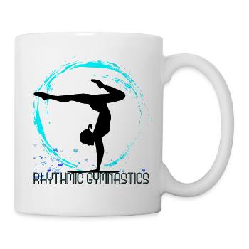 Gymnastique rythmique - Mug blanc - blanc - Droite